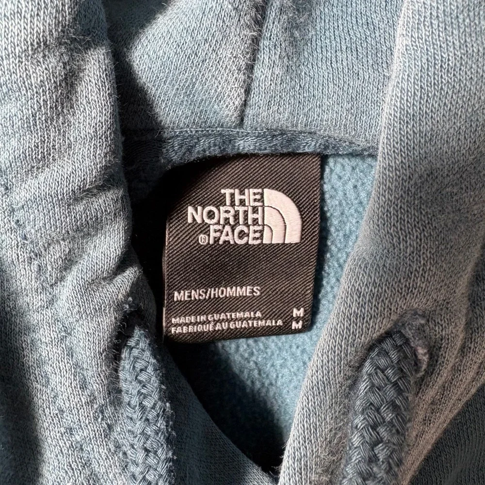 The North Face Mens Half Dome Logo Hoodie Blue Pullover Sweatshirt Size‎ M